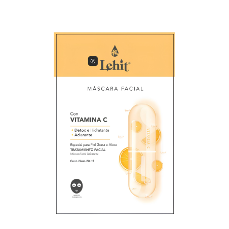MASK VELO FACIAL VIT C X 20 ML LEHIT