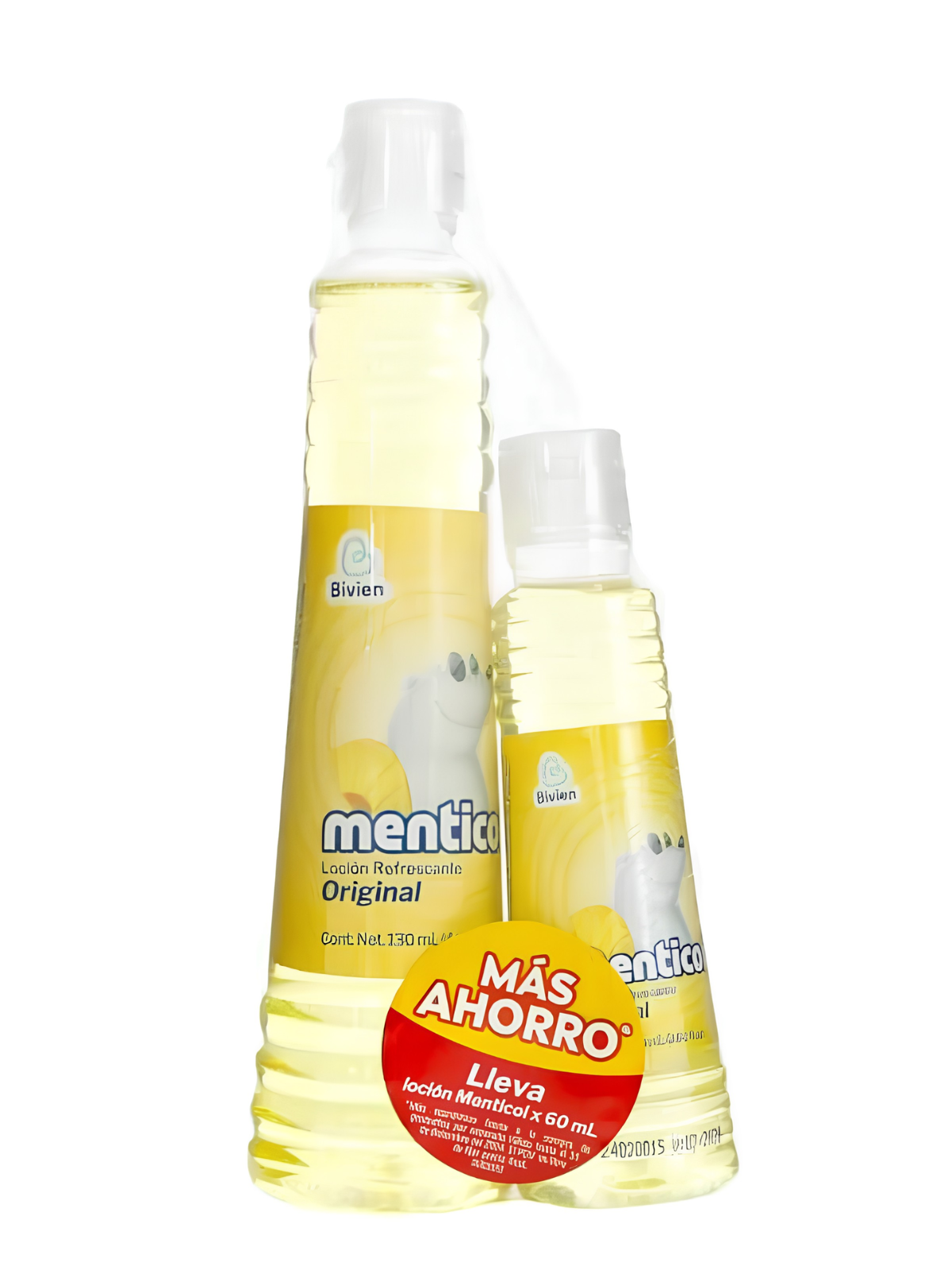 MENTICOL AMARILLO X 130+60 ML P.E