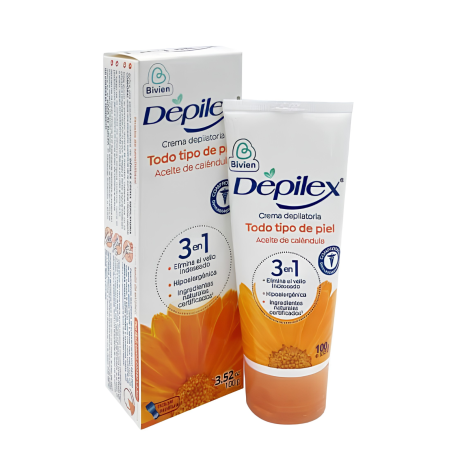 CREMA DEPILADORA TODO TIPO CALENDULA X 100G DEPILEX