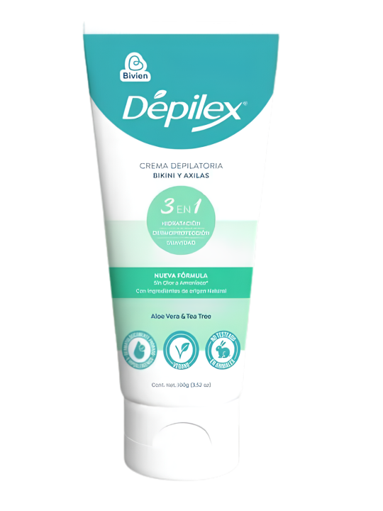 CREMA DEPILADORA BIKINI Y AXILAS X 100G DEPILEX