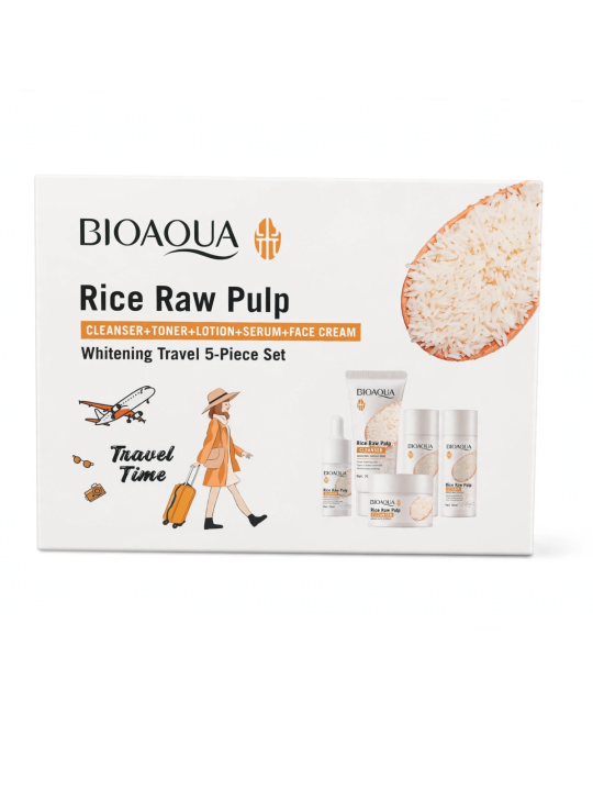 KIT SKINCARE ARROZ BIOAQUA X 5