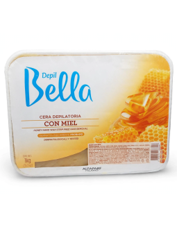 CERA BARRA X 1 KG NEGRA DEPIL BELLA