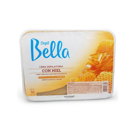 CERA BARRA X 1 KG NEGRA DEPIL BELLA
