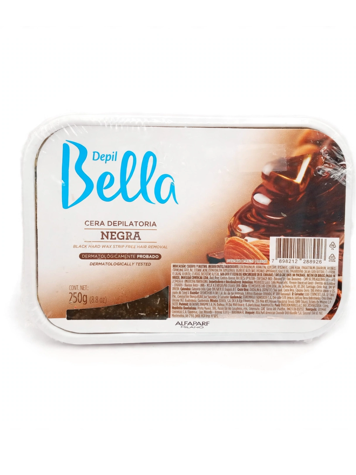 CERA BARRA X 250 NEGRA DEPIL BELLA