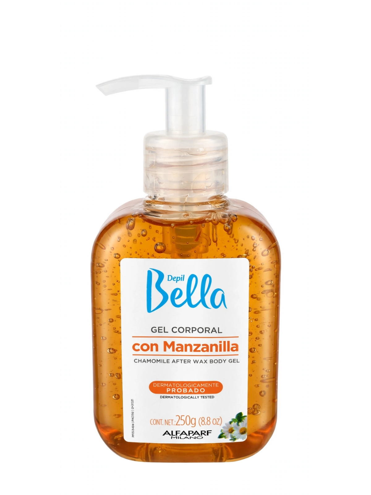 GEL CORPORAL MANZANILLA X 250 DEPIL BELLA