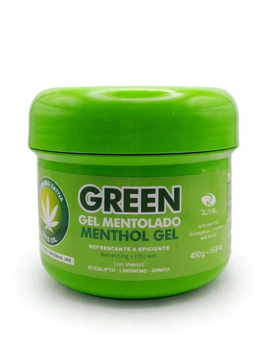 GEL MENTOLADO GREEN X 450 G ROSS D ELEN