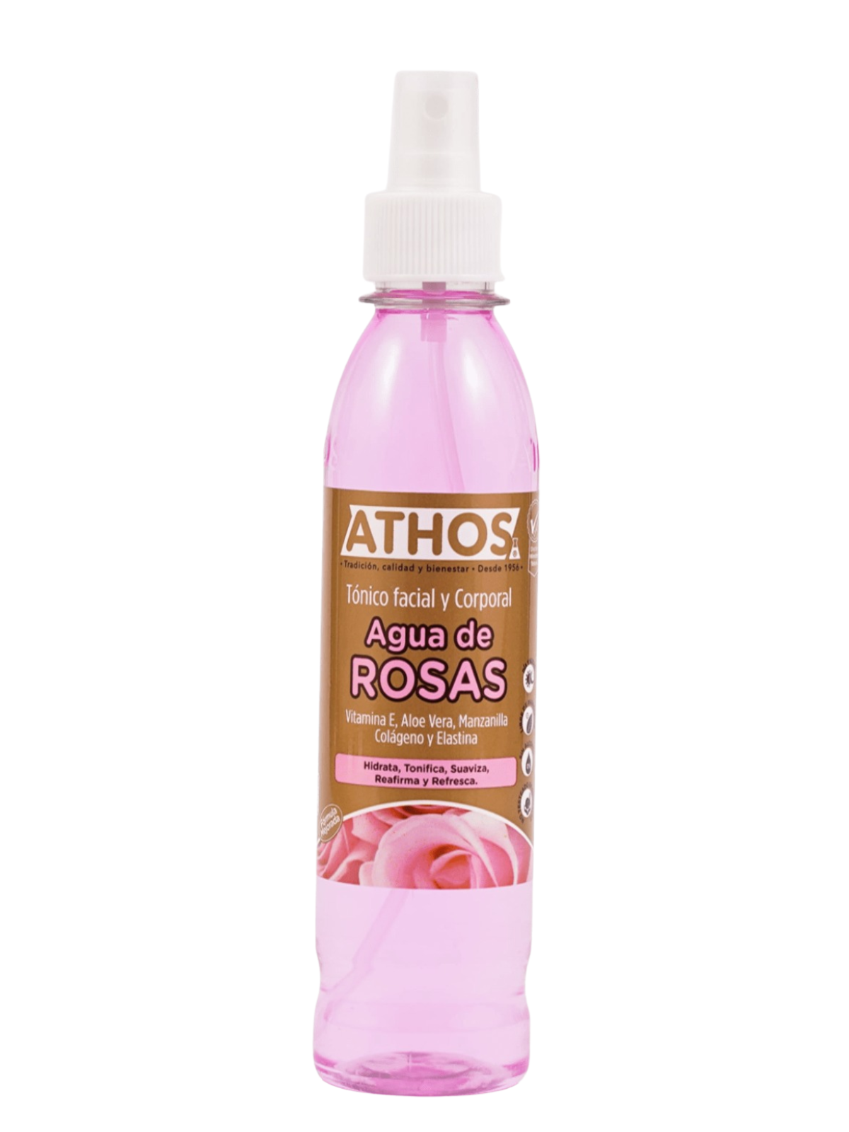 AGUA DE ROSAS SPRAY X 250 ATHOS