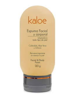 ESPUMA FACIAL LIMPIADORA X 120 ML KALOE ANA MARIA