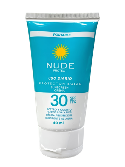 BLOQUEADOR NUDE FACIAL FPS 30 X 40 ML