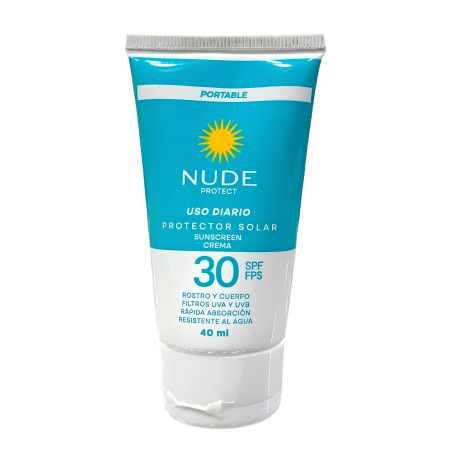 BLOQUEADOR NUDE FACIAL FPS 30 X 40 ML