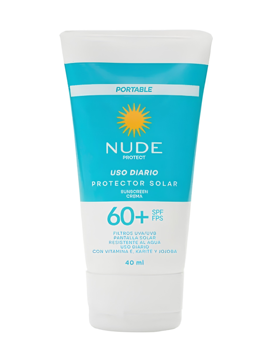 BLOQUEADOR CARA Y CUERPO NUDE SPF 60 X 40 ML