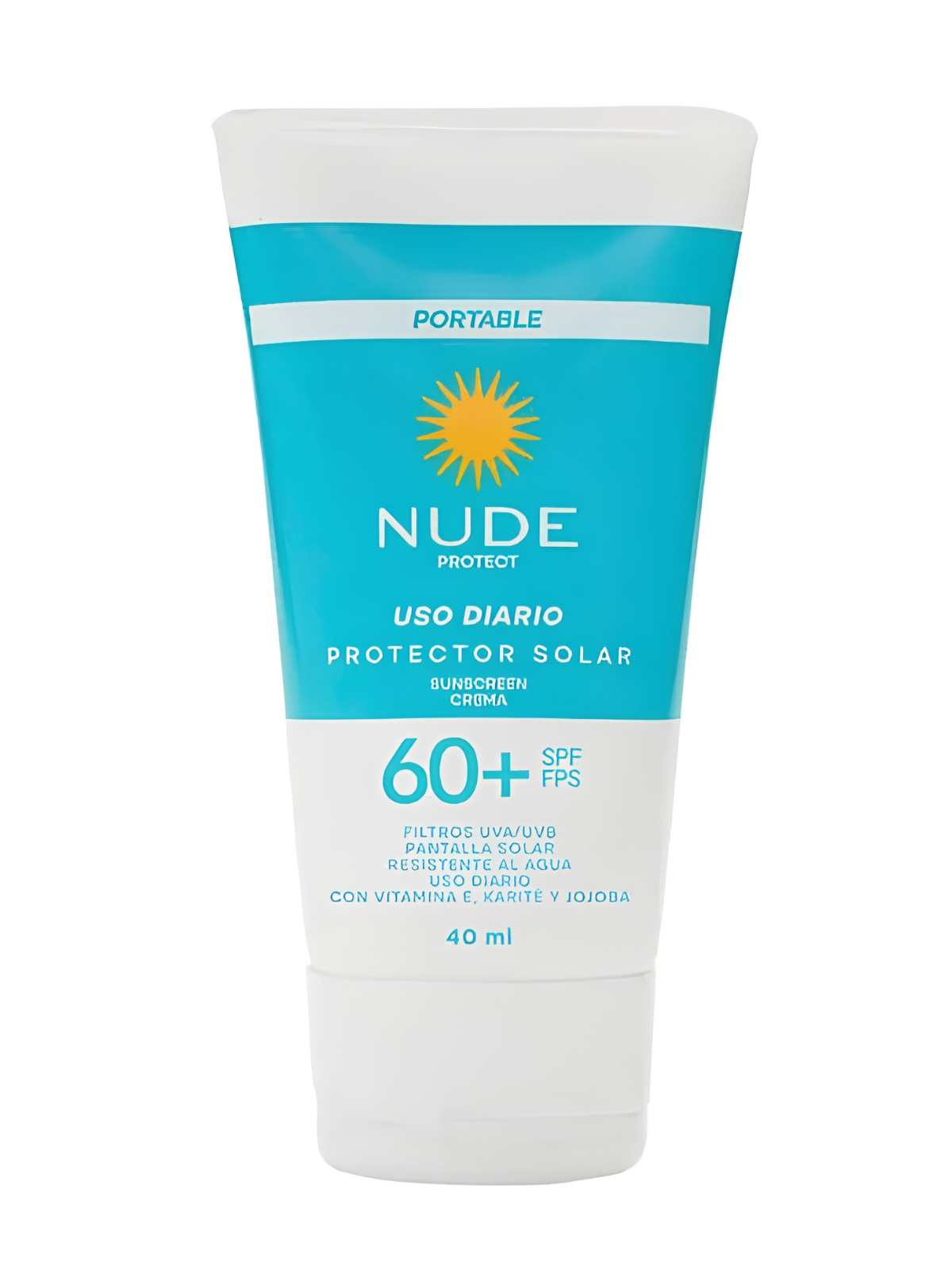 BLOQUEADOR CARA Y CUERPO NUDE SPF 60 X 40 ML