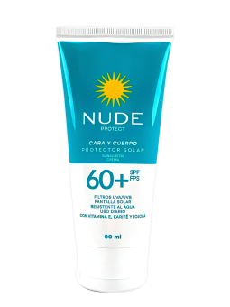 BLOQUEADOR CARA Y CUERPO NUDE SPF 60 X 90 ML