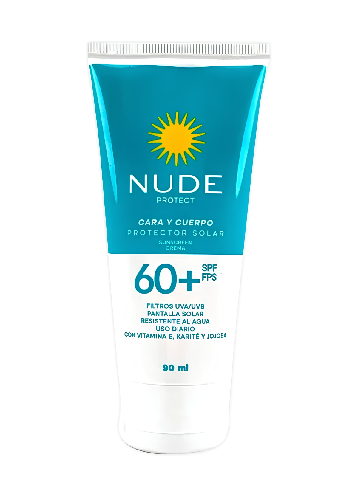 BLOQUEADOR CARA Y CUERPO NUDE SPF 60 X 90 ML