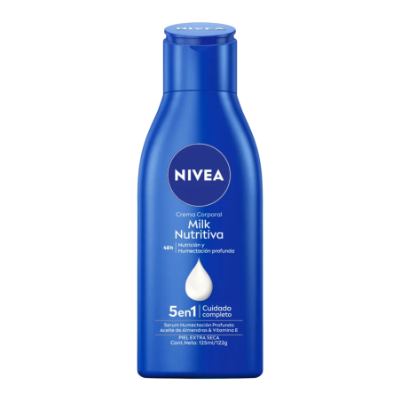 CREMA MILK NUTRITIVA PIEL EXTRA SECA X 125 ML NIVEA