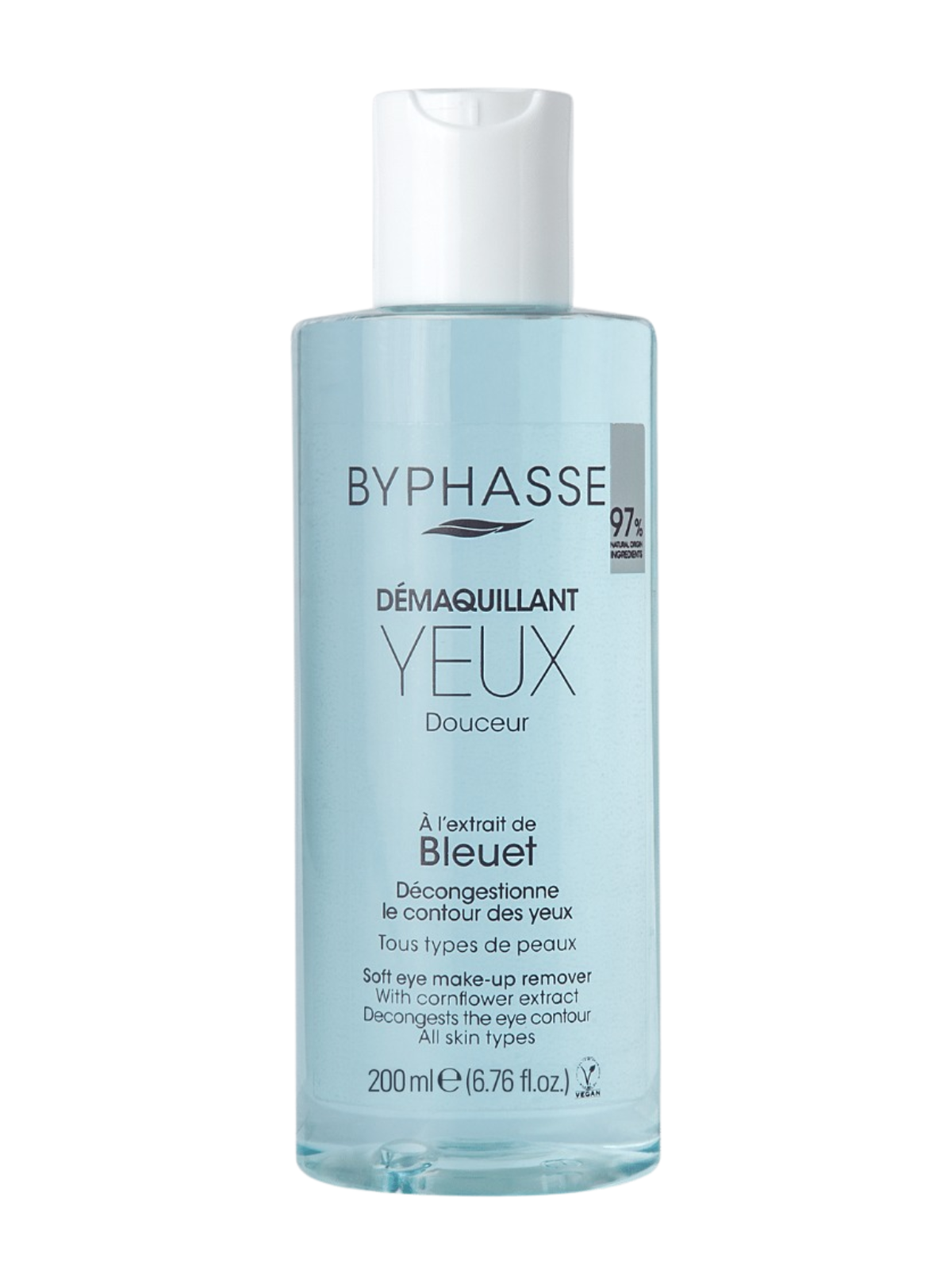 GEL DESMAQUILLANTE PARA OJOS X 200 ML BYPHASSE SAMY