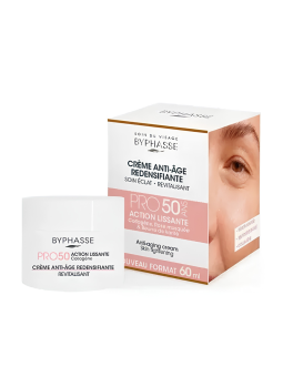 CREMA ANTIEDAD ACCION SUAVIZANTE PRO 50 ANS X 60 ML BYPHASSE SAMY