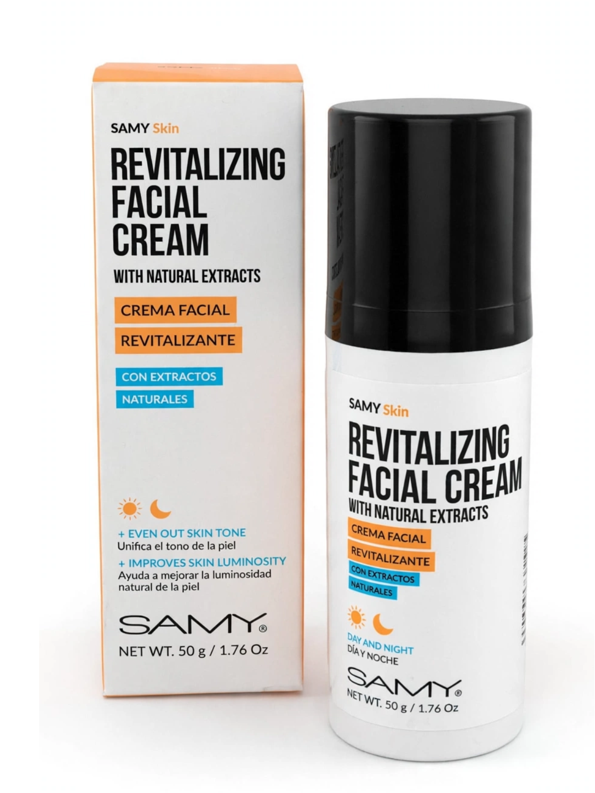 CREMA FACIAL REVITALIZANTE X 30 ML SAMY