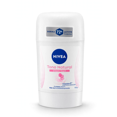 DESODORANTE BARRA ACLARADO NATURAL X 50 GR NIVEA