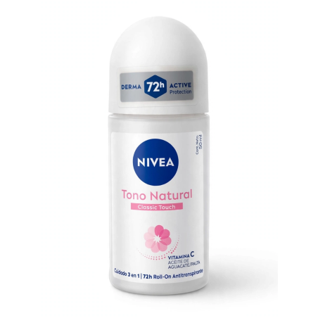 DESODORANTE ACLARADO CLASSIC X 50 ML ROLLON NIVEA