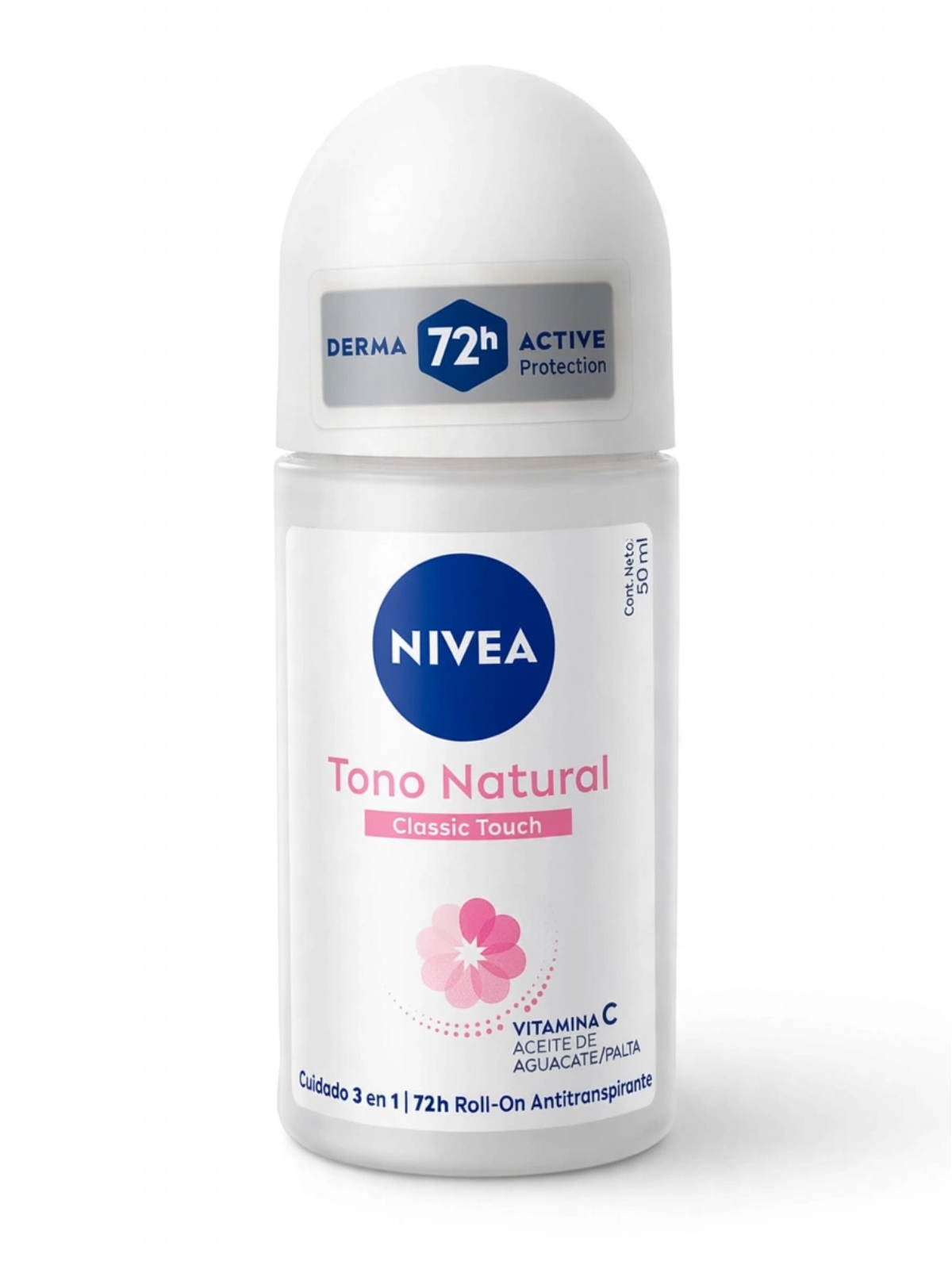 DESODORANTE ACLARADO CLASSIC X 50 ML ROLLON NIVEA