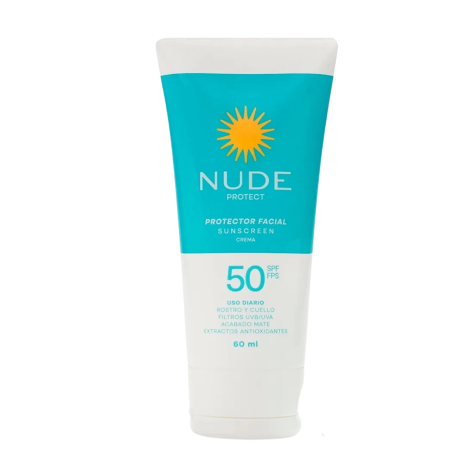 BLOQUEADOR NUDE FACIAL FPS 50 X 60 ML + PROT LABIAL FPS 15 P.E