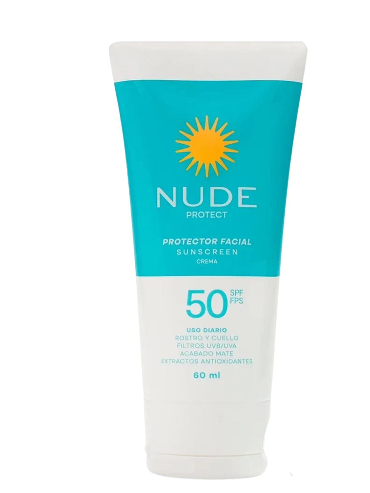 BLOQUEADOR NUDE FACIAL FPS 50 X 60 ML + PROT LABIAL FPS 15 P.E