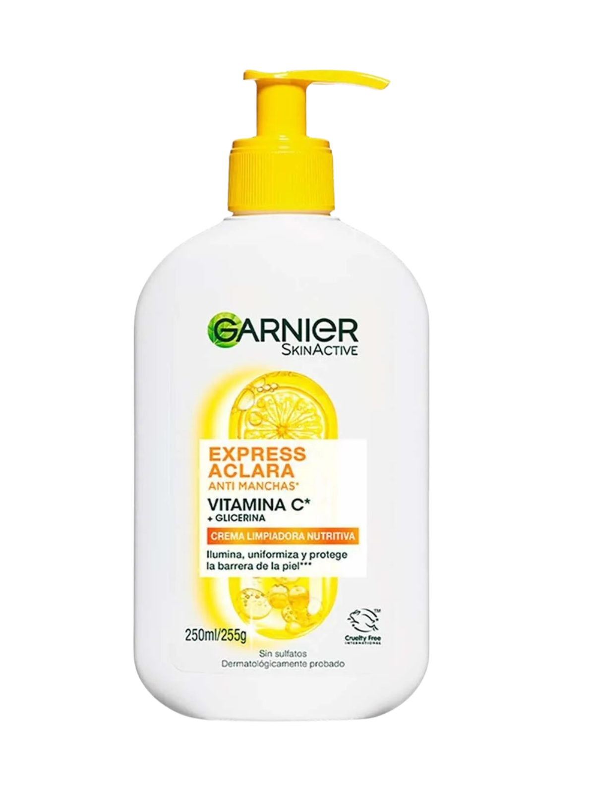 CREMA LIMPIADORA NUTRITIVA EXPRESS ACLARA VIT C X 255 GARNIER