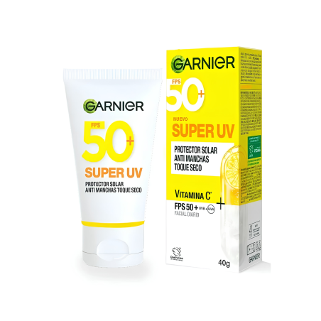 PROTECTOR SOLAR FPS 50 ANTI MANCHAS VIT C X 40 ML GARNIER