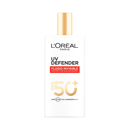 UV DEFENDER FLUIDO FPS 50+ CON COLOR-MEDIO X 40 GR LOREAL