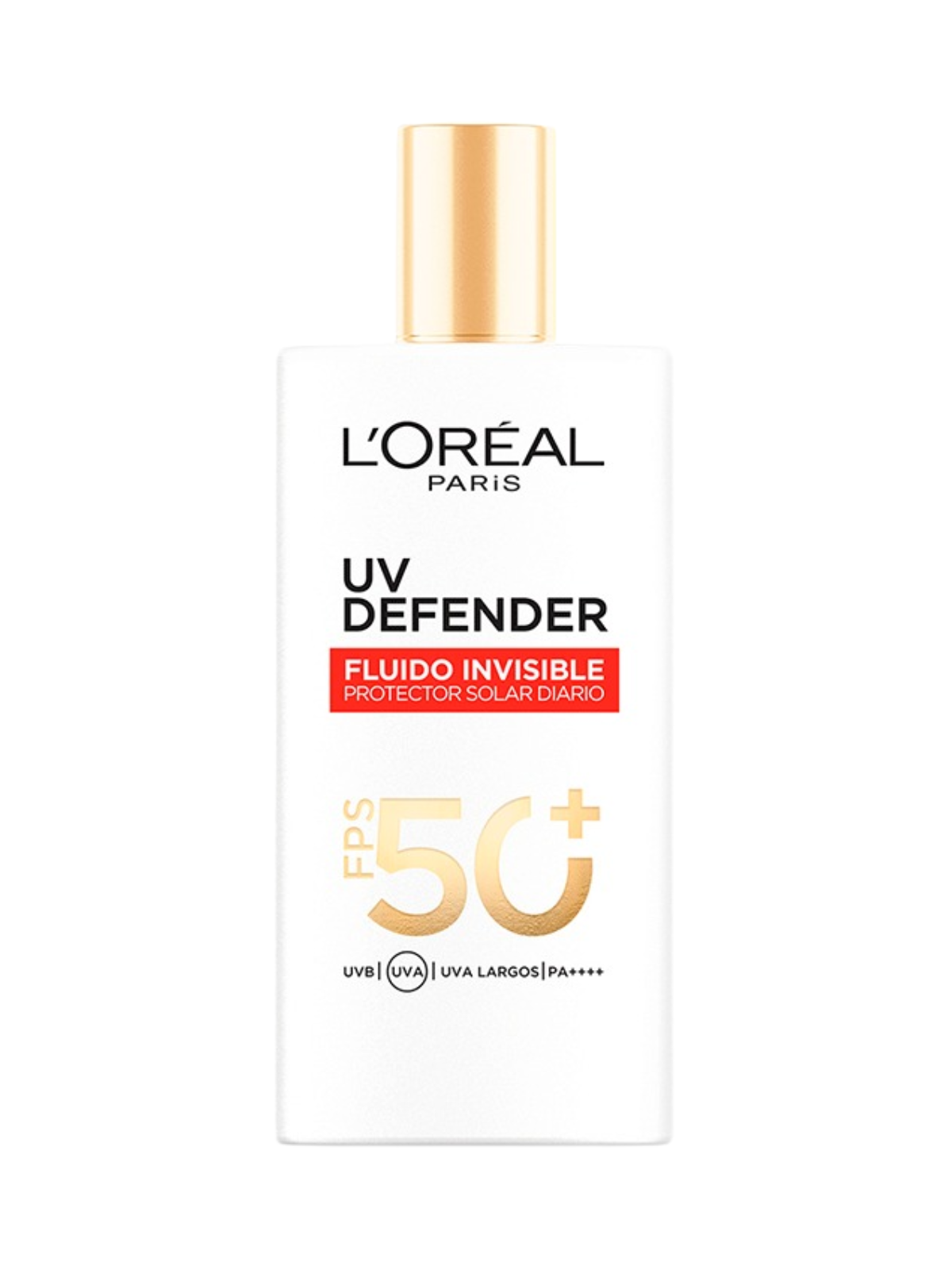 UV DEFENDER FLUIDO FPS 50+ CON COLOR-MEDIO X 40 GR LOREAL