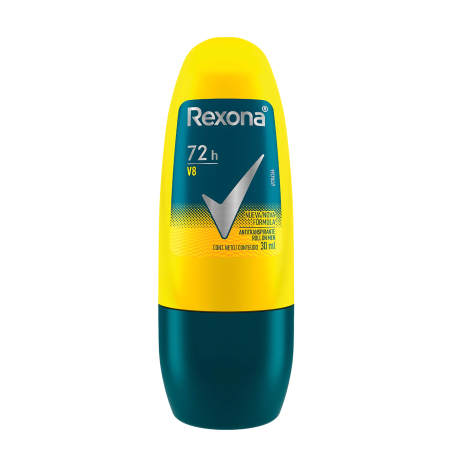 DESODORANTE REXONA MINI ROLLON V8 X 30 ML