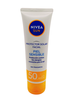 BLOQUEADOR SOLAR FACIAL PIEL SENSIBLE FPS 50 X 50 ML NIVEA