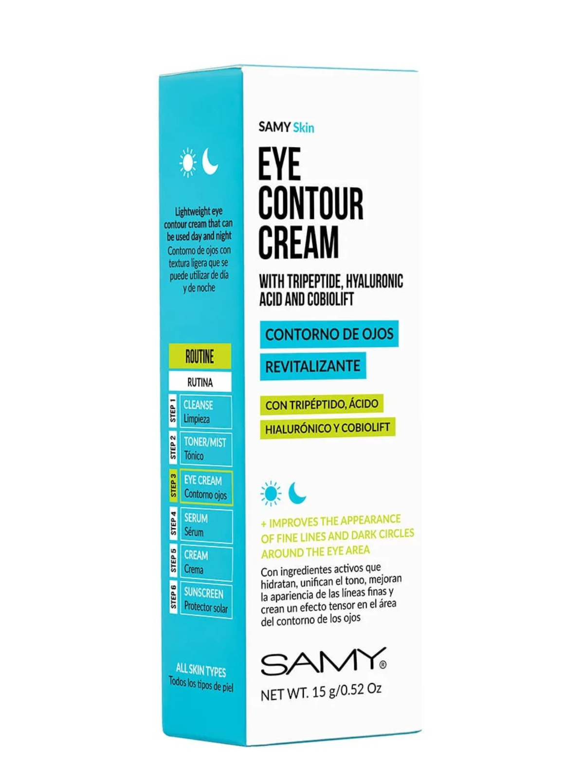 CONTORNO DE OJOS DIA Y NOCHE SAMY