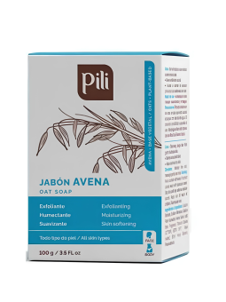 JABON AVENA X 100 GR PILI