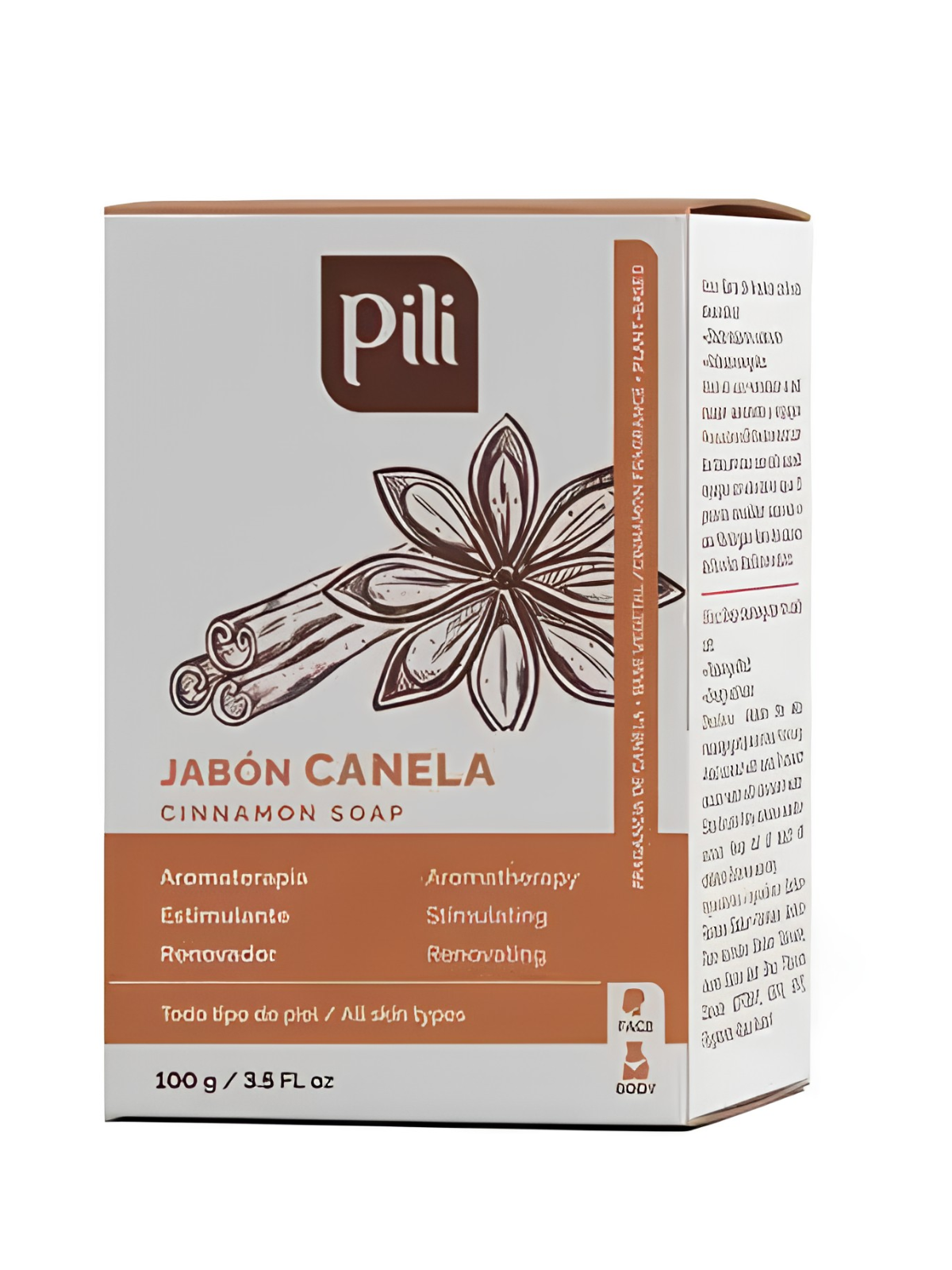 JABON CANELA X 100 GR PILI