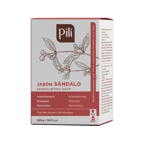 JABON SANDALO X 100 GR PILI