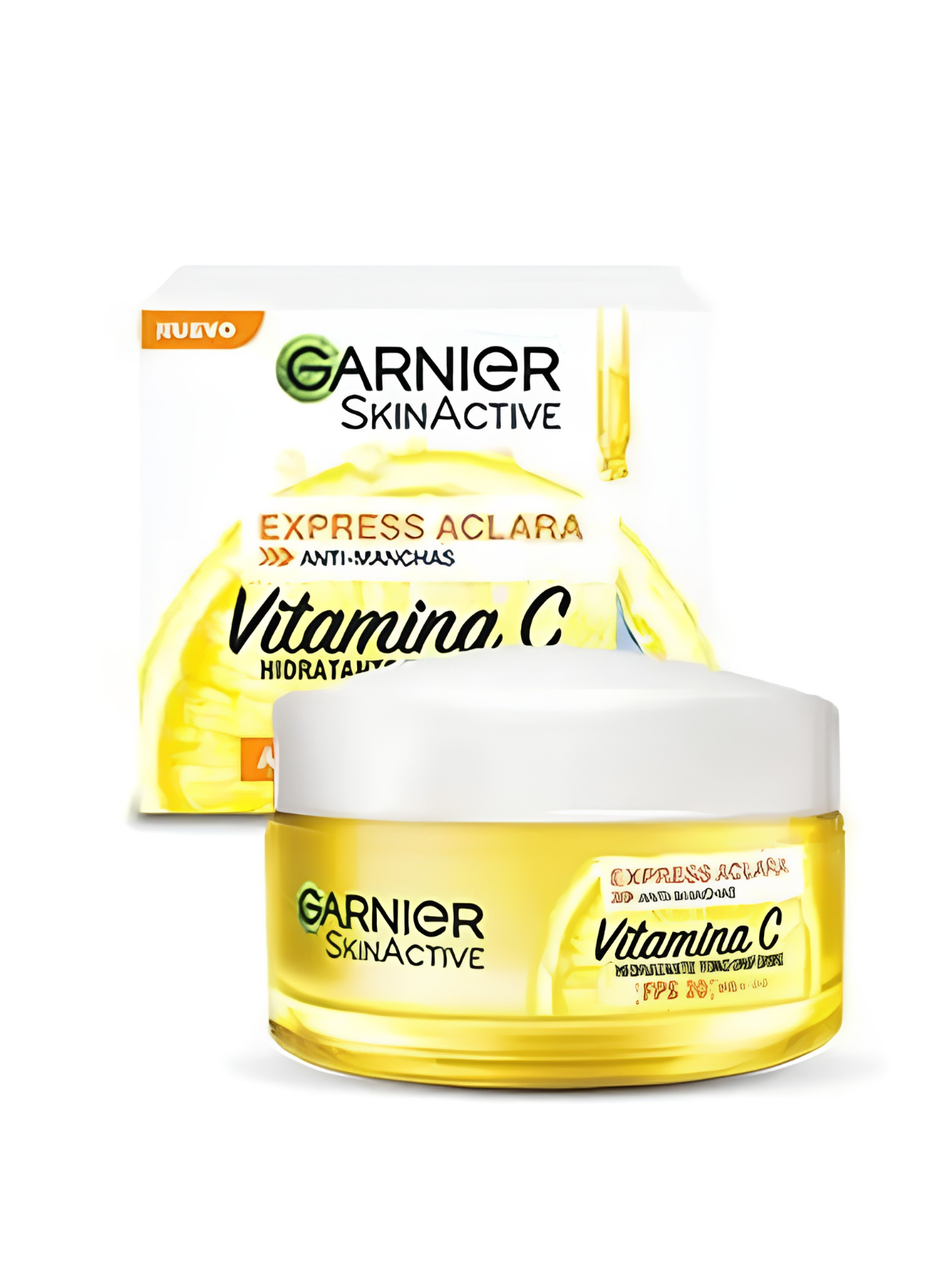 CREMA FACIAL EXPRESS ACLARA VIT C FPS 30 X 50 ML GARNIER