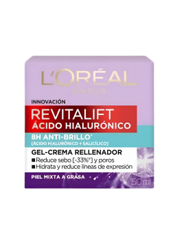 GEL CREMA RELLENADOR REVITALIFT HIALURONICO X 50 ML LOREAL