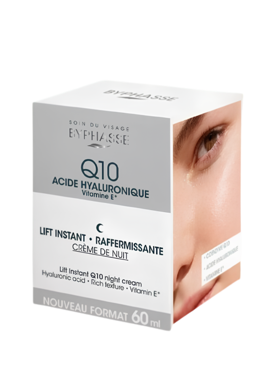 CREMA NOCHE Q10 Y ACIDO HIALURONICO X 60 ML BYPHASSE SAMY