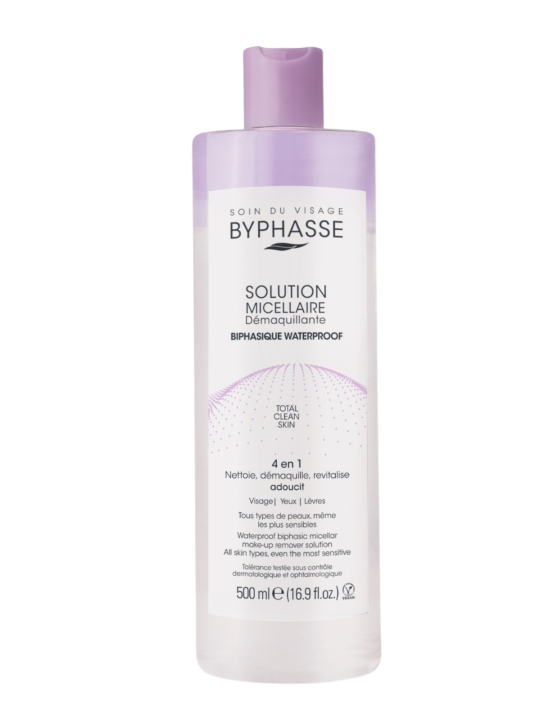 SOLUCION MICELAR BIFASICA X 500 ML BYPHASSE SAMY