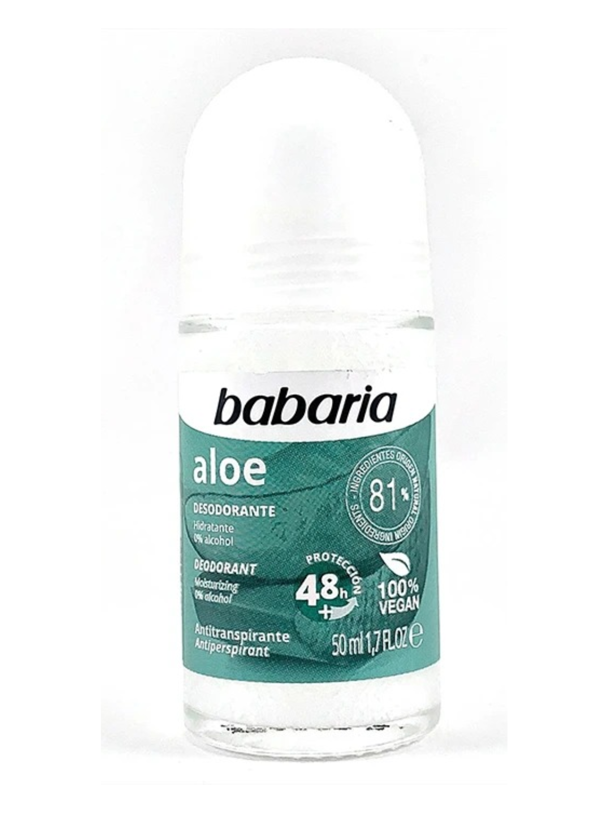 DESODORANTE ALOE VERA UNISEX X 50 ML BABARIA
