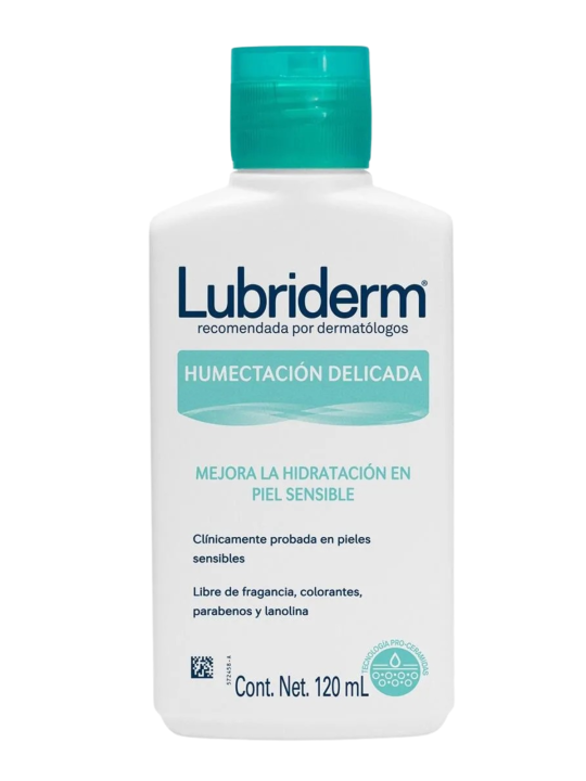 CREMA HUMECTANTE PIEL SENSIBLE X 120 ML LUBRIDERM