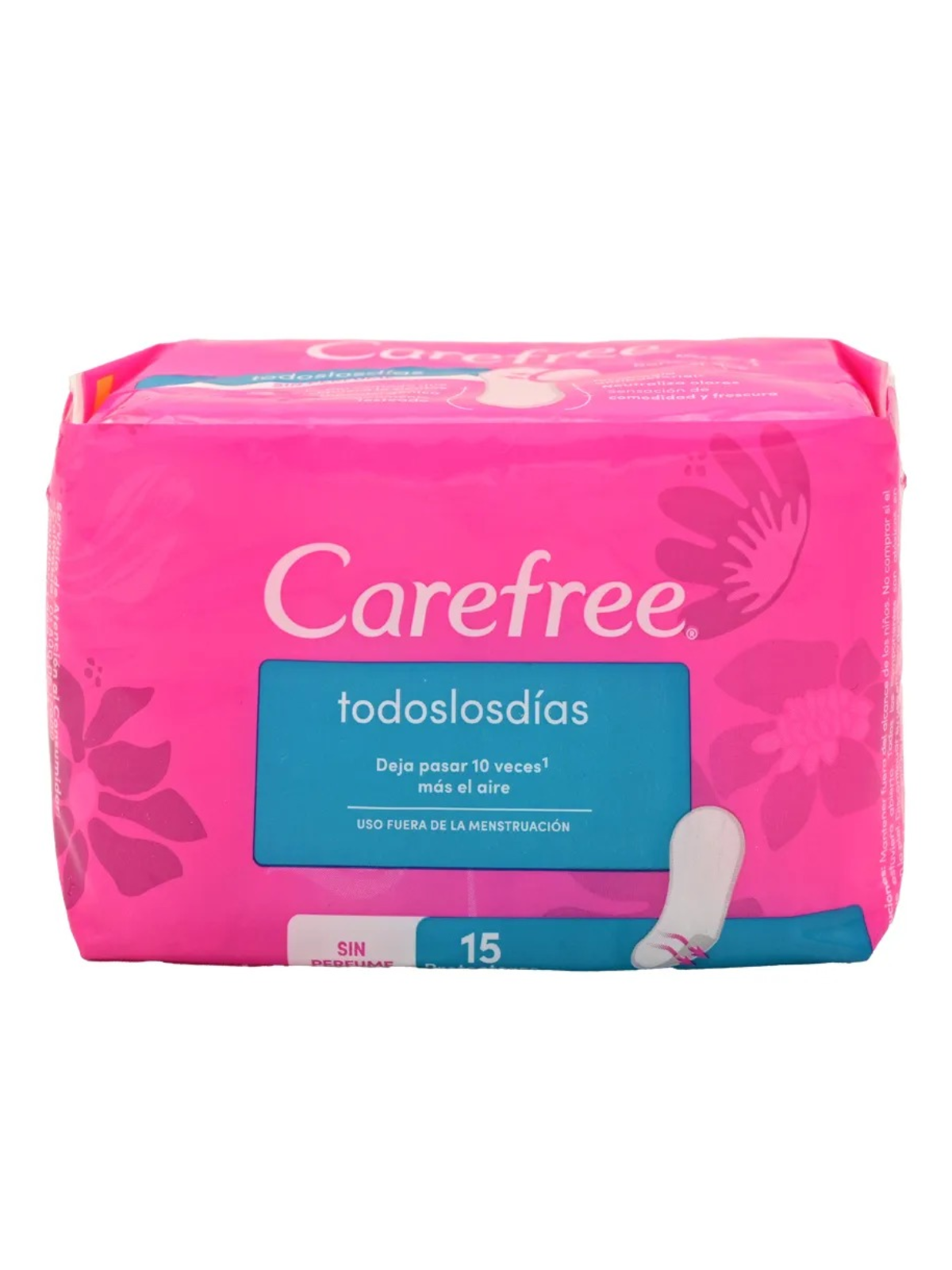 PROTECTOR DIARIO BRISA X 15 SIN OLOR CAREFREE
