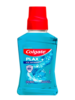 ENJUAGUE BUCAL ICE INFINITY COLGATE PLAX X 180 ML