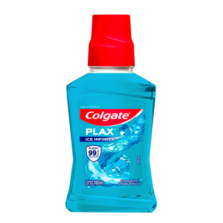 ENJUAGUE BUCAL ICE INFINITY COLGATE PLAX X 180 ML