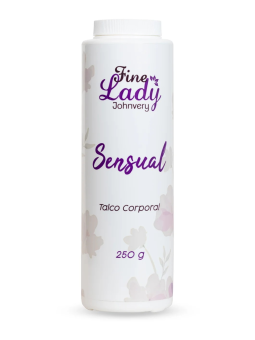 TALCO FINE LADY SENSUAL X 250 JOHNVERY