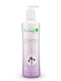 CREMA MANOS Y CUERPO VERBENA X 500 AROBELL