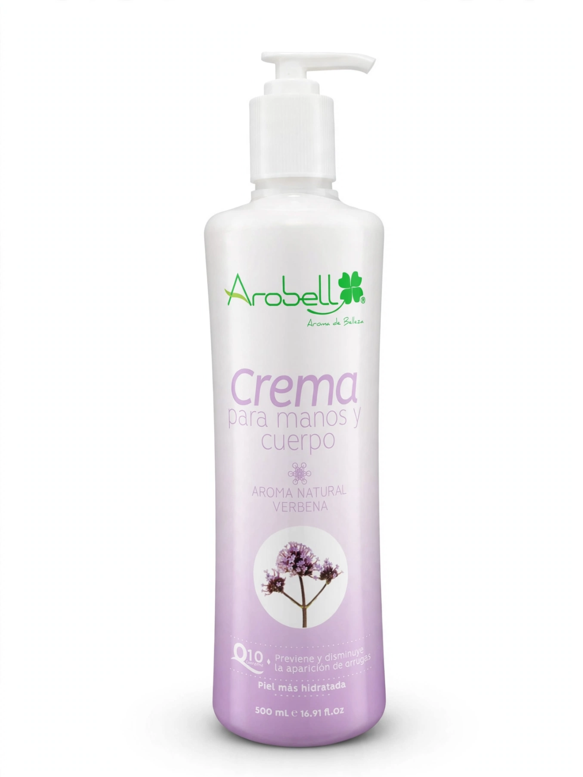 CREMA MANOS Y CUERPO VERBENA X 500 AROBELL