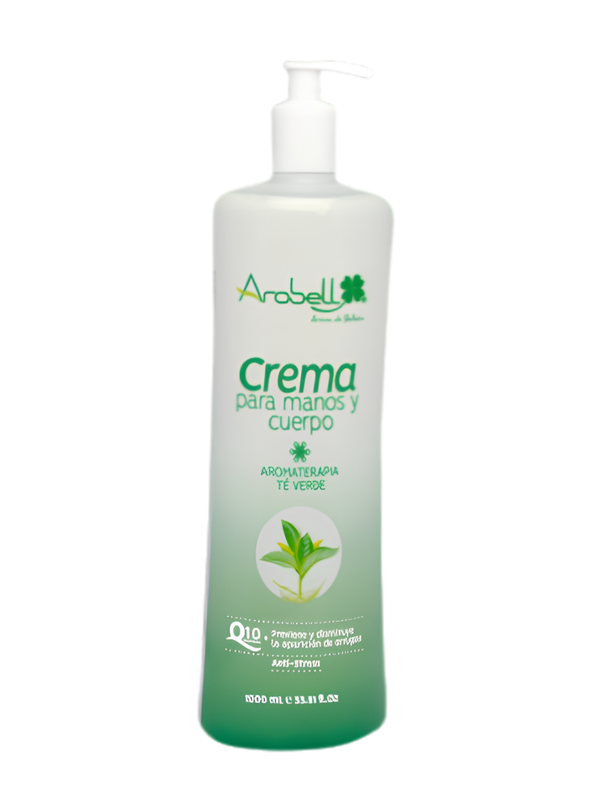 CREMA MANOS Y CUERPO TE VERDE X 1000 AROBELL